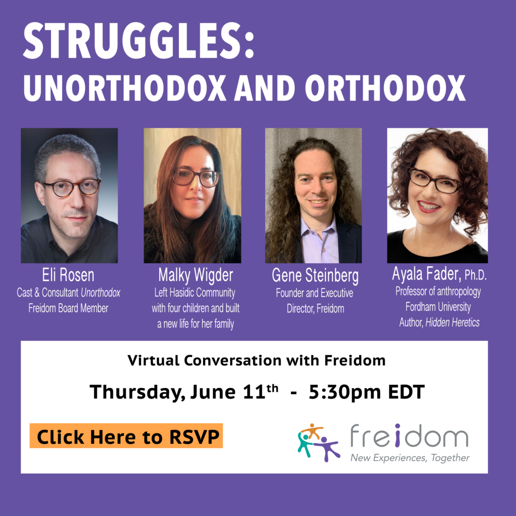 Struggles: Unorthodox and Orthodox panel discussion